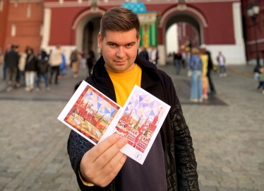 Новогодние открытки орловского художника спустя полвека на пике популярности