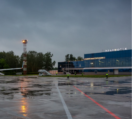 Ульяновск аэропорт казань. Аэродром Ульяновск Баратаевка. Аэропорт Карамзина Ульяновск.