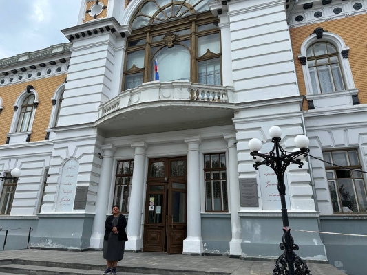 Директор Анна Карвалейру провела первую экскурсию по отремонтированному Художественному музею