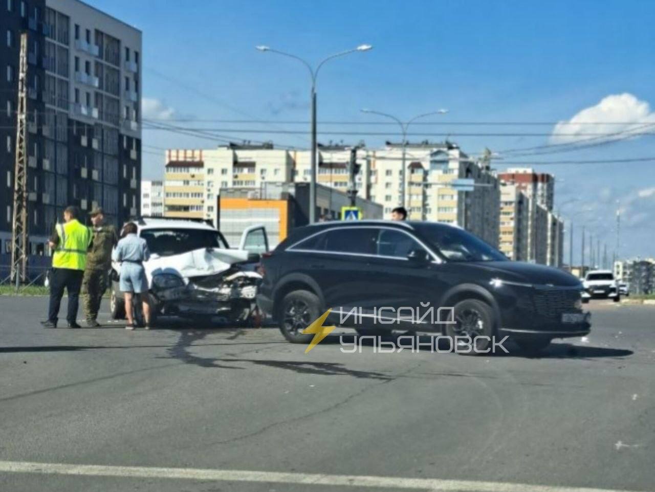 В Новом городе на крупном перекрестке произошло серьезное ДТП
