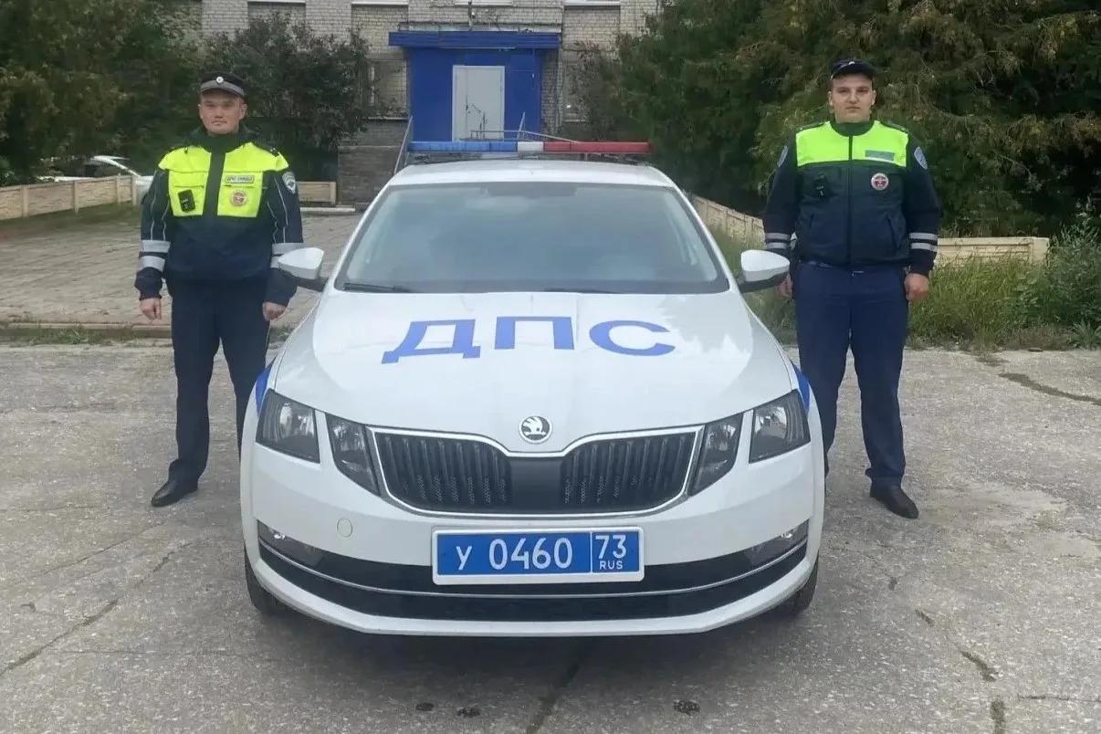 Ульяновские гаишники помогли женщине с болью в спине экстренно попасть в больницу