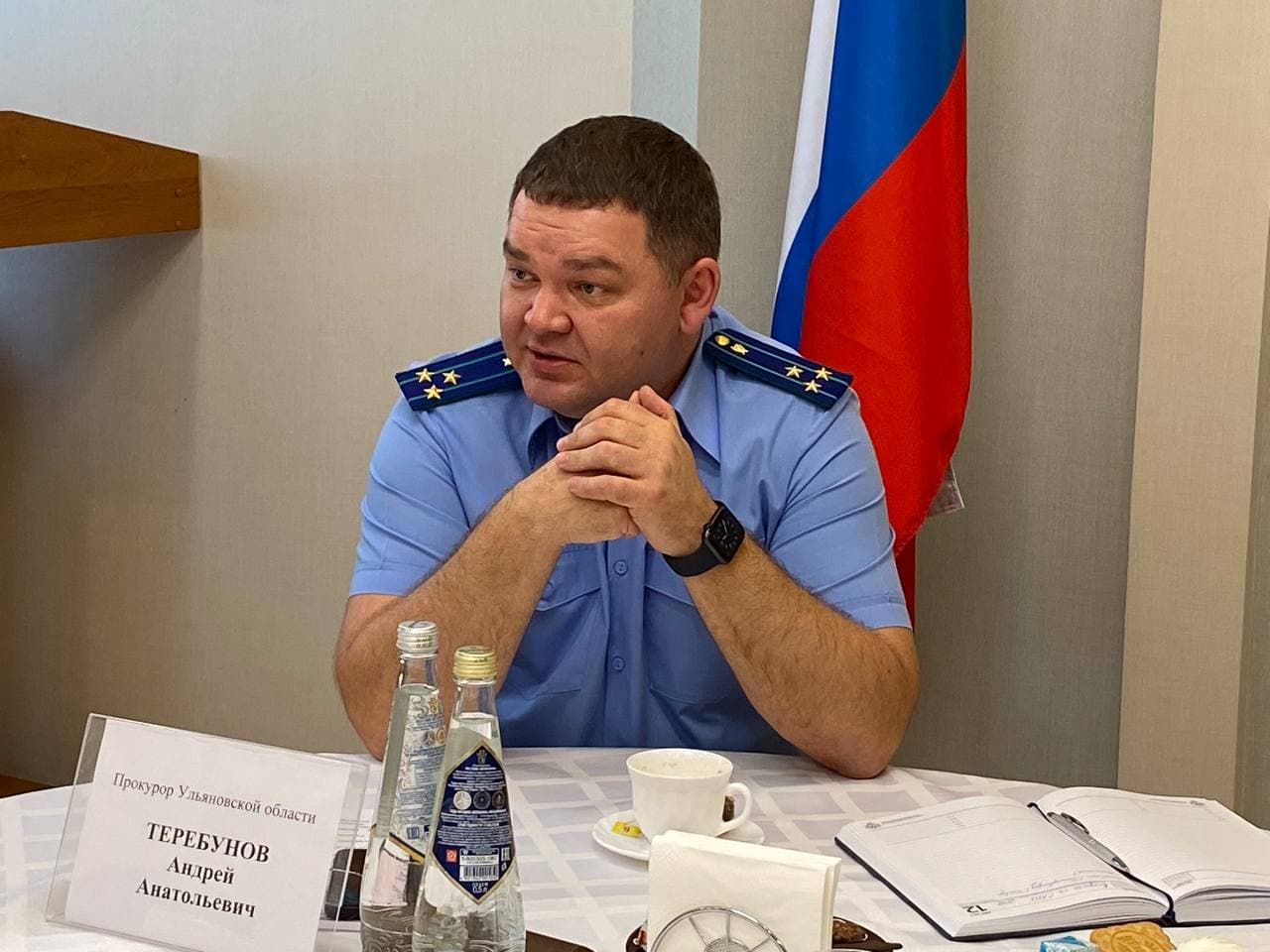 Прокурор Теребунов встретился с журналистами: рассказал о кадровых ротациях, новых посадках и любимых сериалах