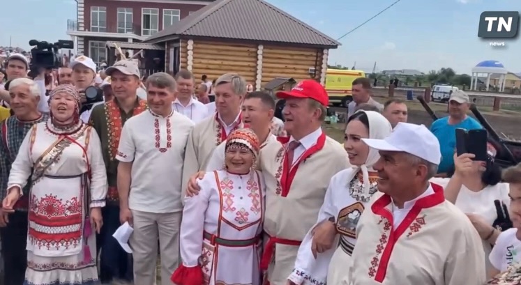 Русских посетил чувашский праздник «Уяв» в Татарстане
