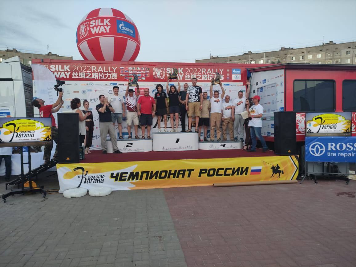 Команда УАЗ заняла 3-е место на соревнованиях по ралли-рейдам в Астрахани