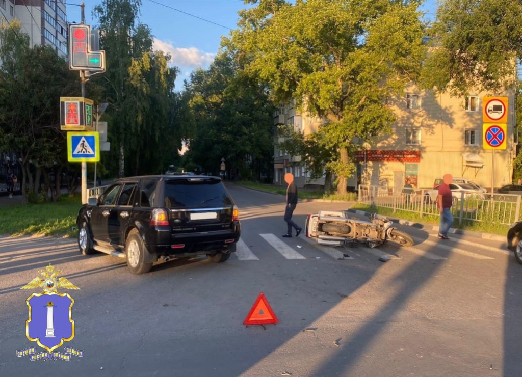 Водитель «Харлея» не уступил дорогу: подробности ДТП на севере Ульяновска