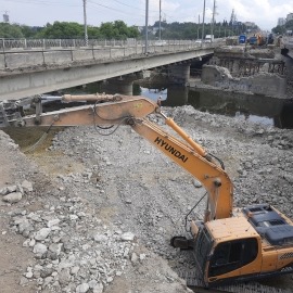 Роспотребнадзор попросил строителей «минаевского» моста соблюдать закон о тишине