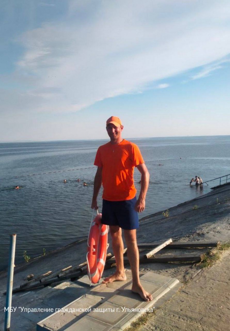 На Центральном пляже Ульяновска едва не утонул ребёнок