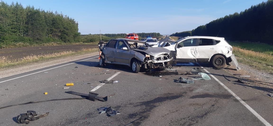 Массовое ДТП на трассе Цивильск — Ульяновск: один погиб, двое пострадали