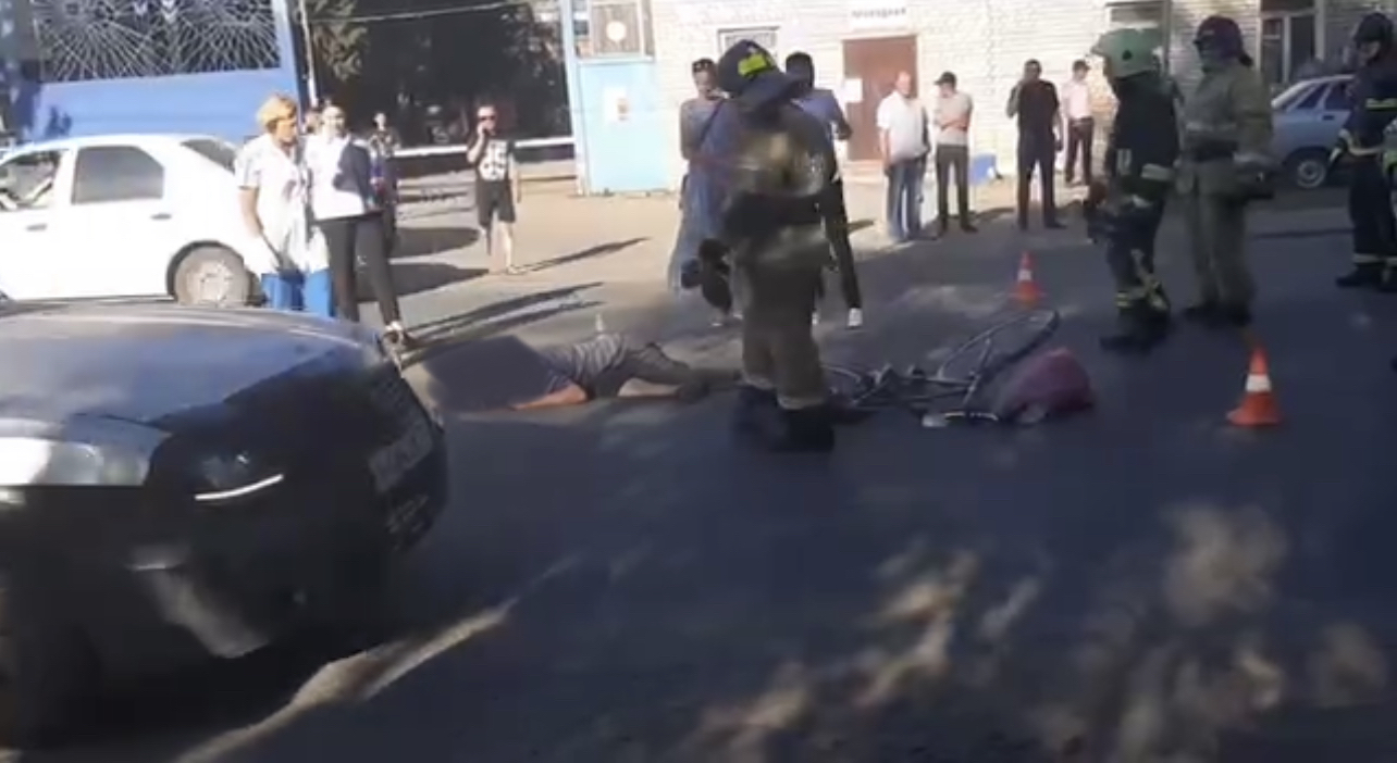В Димитровграде КАМАЗ насмерть сбил велосипедиста (видео)