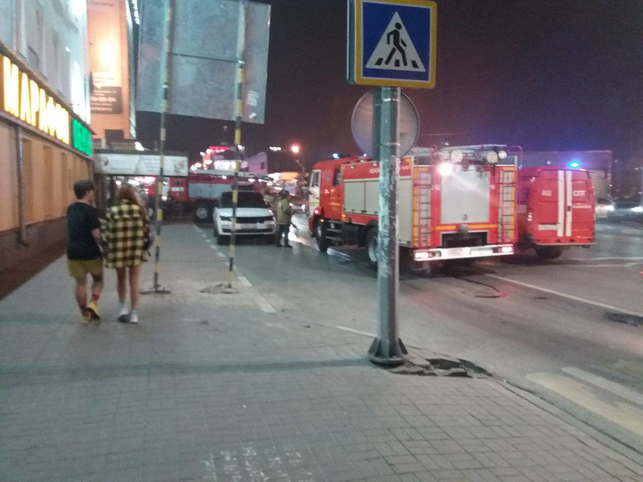 Мясо с огоньком: в центре Ульяновска горит кафе «Сажа»