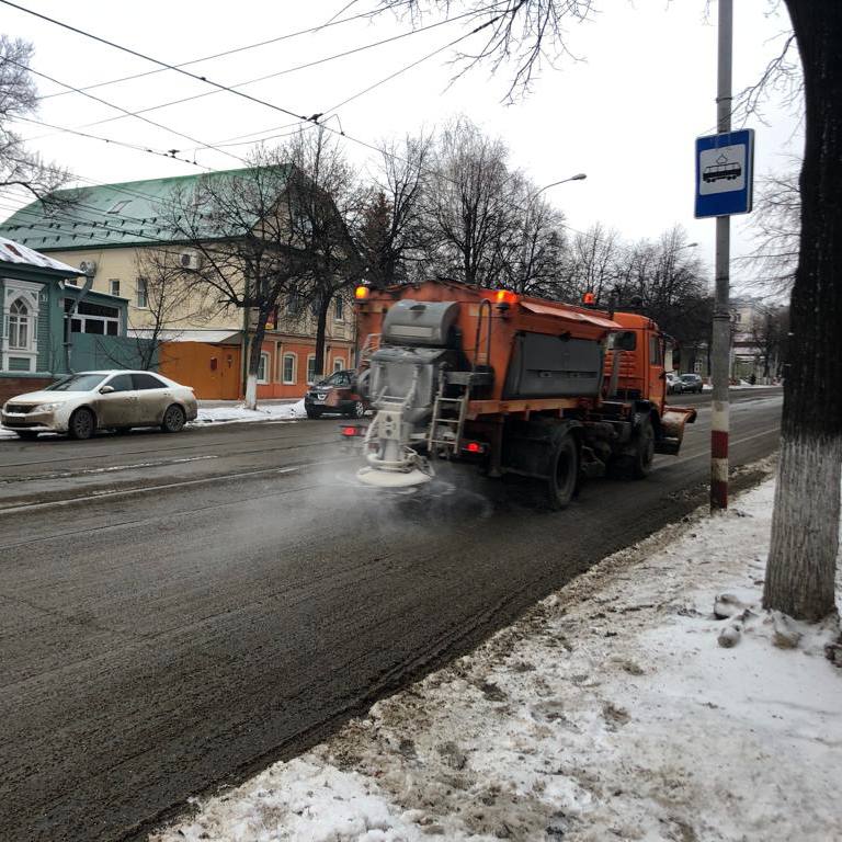 Центр Ульяновска и крупные транспортные артерии зимой не будут посыпать песком