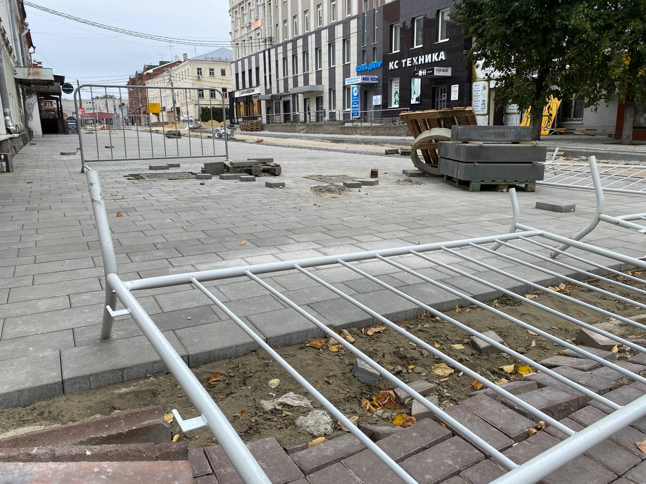 Обновленную улицу Федерации обещают открыть к середине ноября