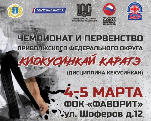 В Ульяновске проходит Чемпионат и Первенство ПФО по киокусинкай