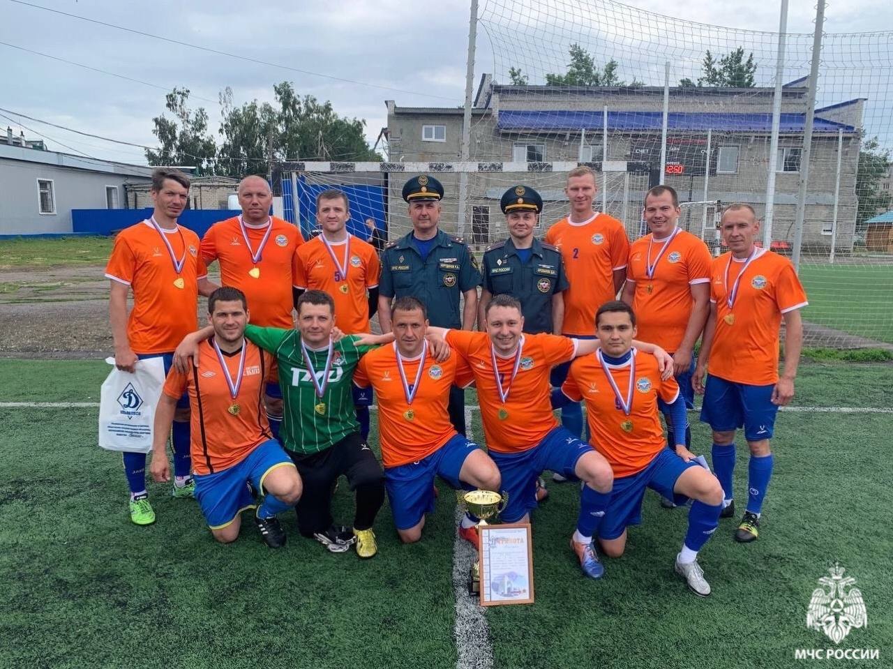 Ульяновская команда МЧС выиграла в турнире по мини-футболу