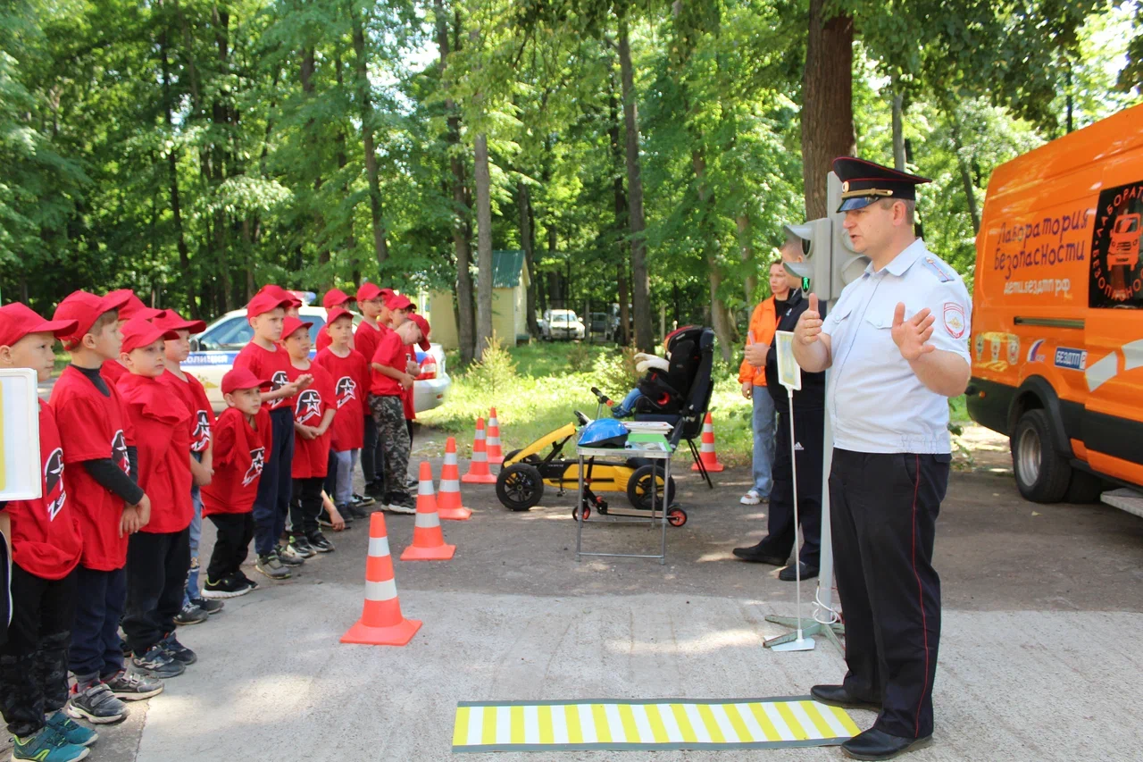 В детском лагере «Юнармеец» почтили память погибших в годы Великой Отечественной войны