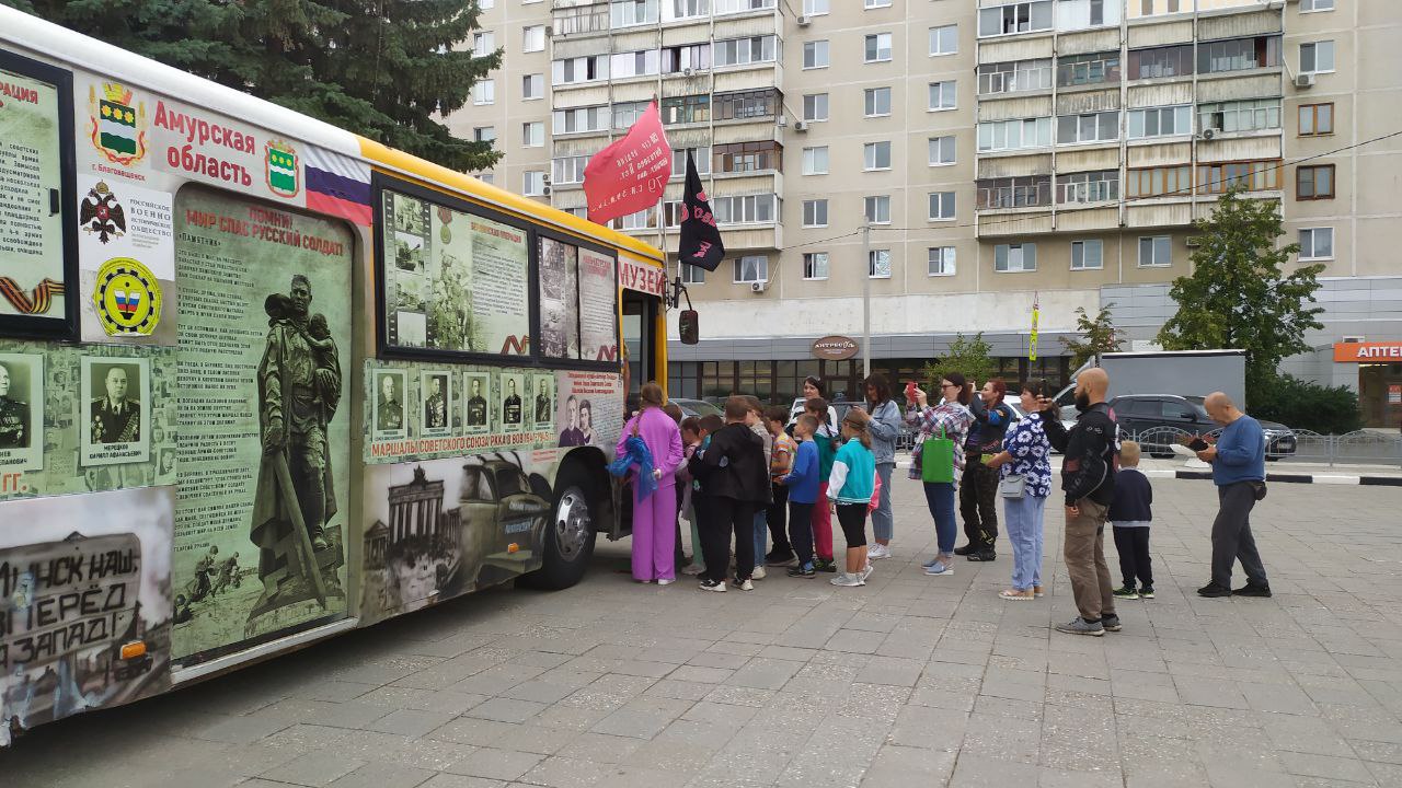 В Ульяновск приехал «Автобус Победы»