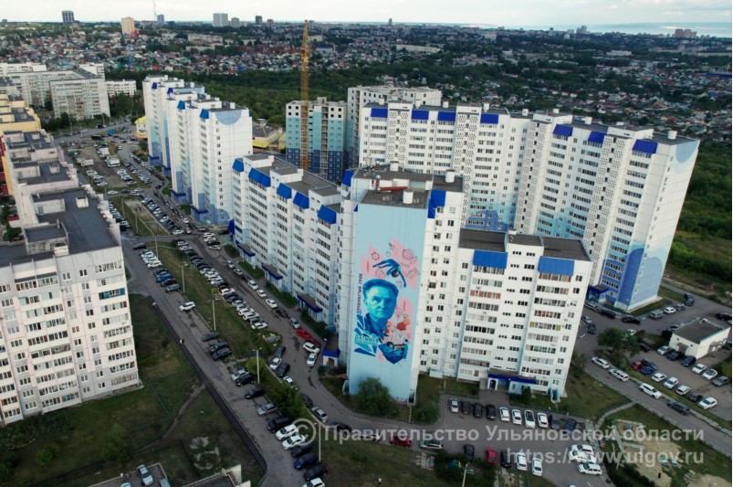 Ульяновцев приглашают проголосовать за лучший мурал в ПФО
