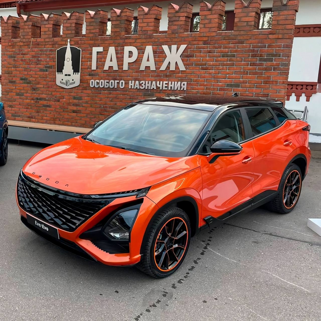 Китайский автомобиль, дизайн которого придумал студент из Ульяновска, выставили в Москве