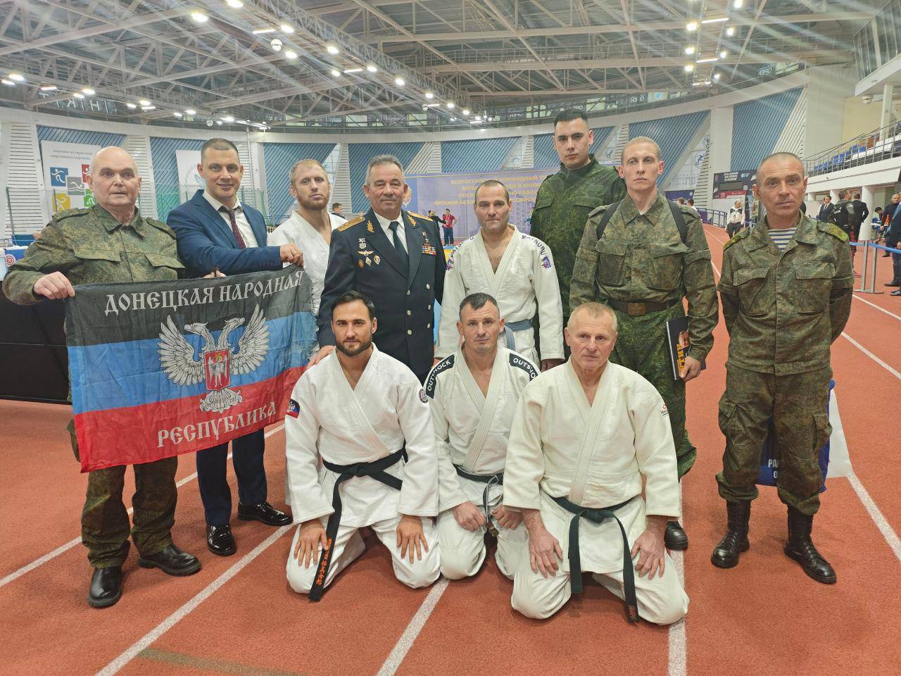 Ульяновские самбисты вошли в команду ДНР и завоевали 3-е место на соревнованиях