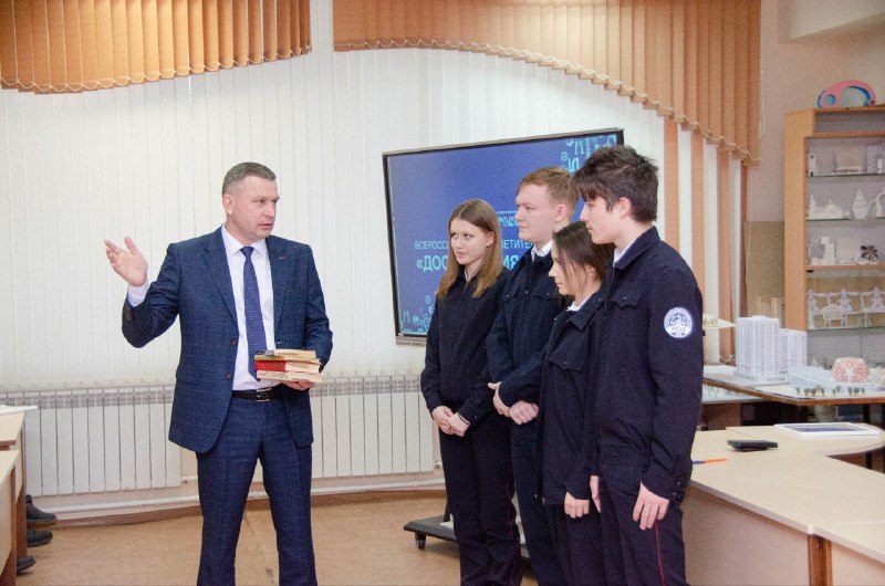 Начальник УМВД Петрушин дал ульяновским студентам мастер-класс по криминалистике