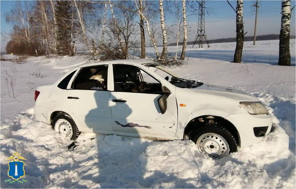 На ульяновской трассе «Веста» отправила «Гранту» в кювет: есть пострадавший