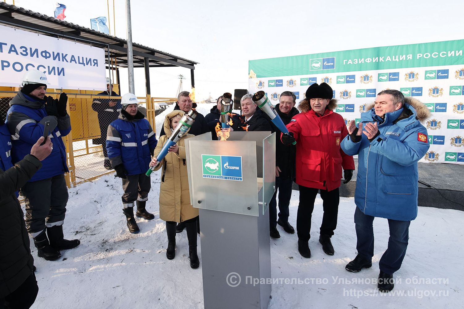 В квартал для многодетных семей провели природный газ / Новостной портал  Ульяновска / 73online.ru