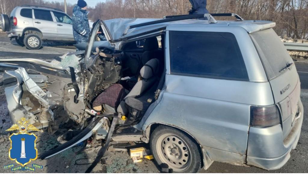 В лобовых ДТП на ульяновских дорогах с начала года погибло шесть человек
