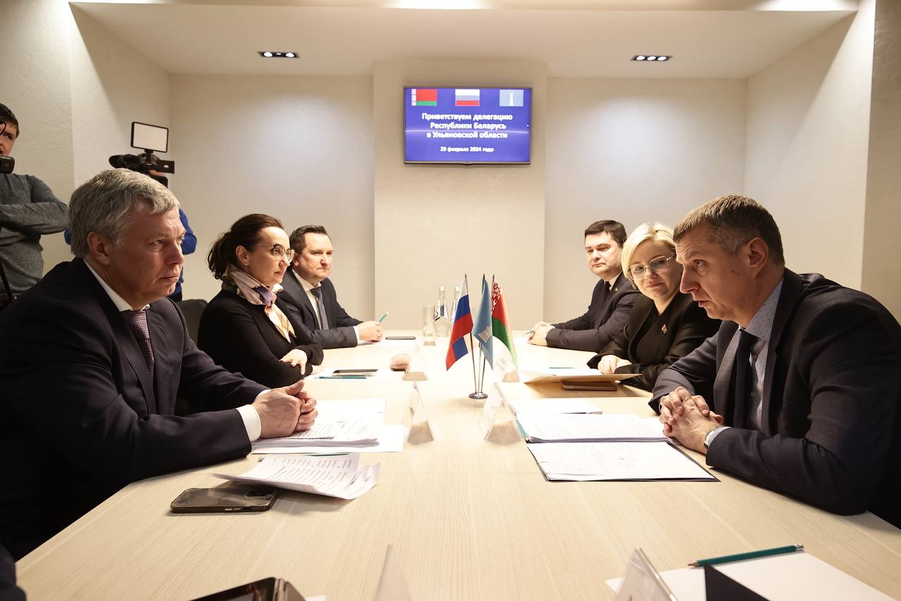 В Ульяновск прилетела белорусская делегация: намечено более десятка переговоров