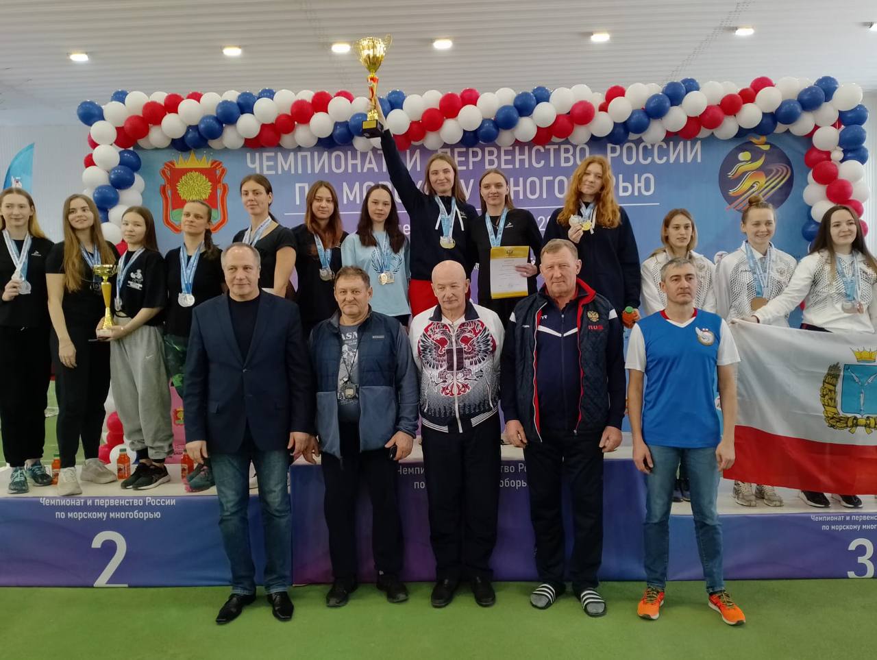 Ульяновские спортсменки выиграли чемпионат России по морскому многоборью