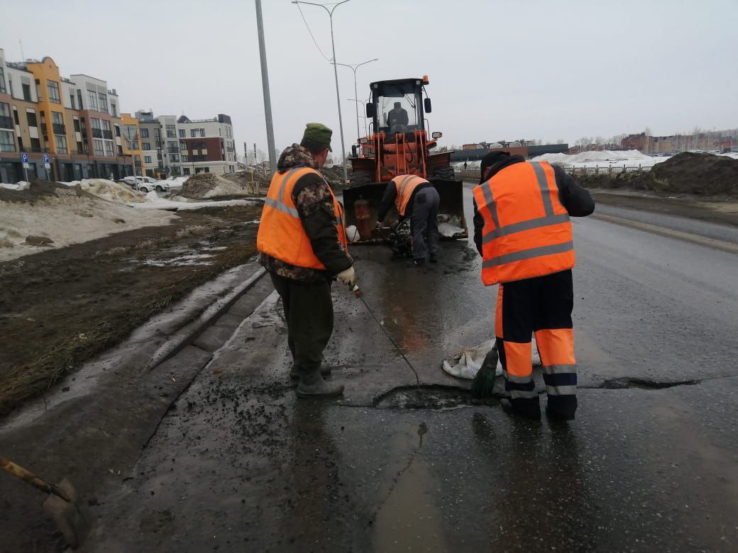 С 10 апреля дороги Ульяновска начнут ремонтировать горячим асфальтобетоном
