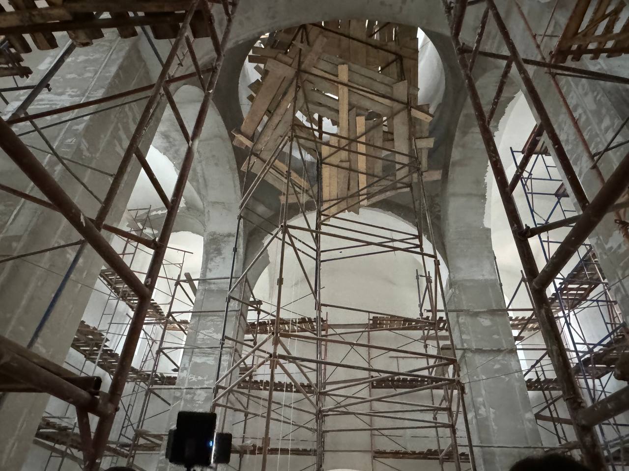 В храме Александра Невского завершат роспись и установят иконостас