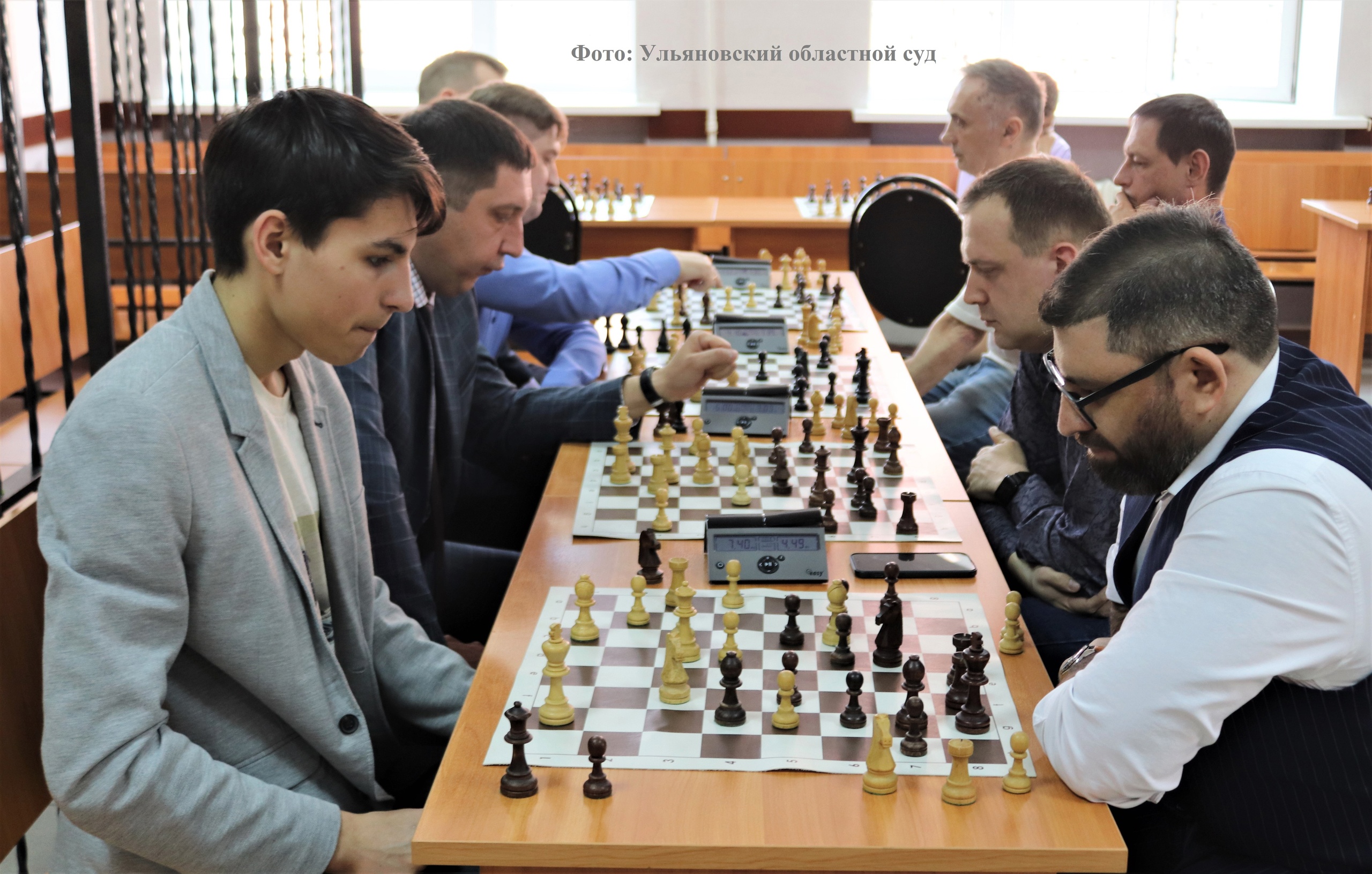 В Ульяновском областном суде зарубились в шахматы