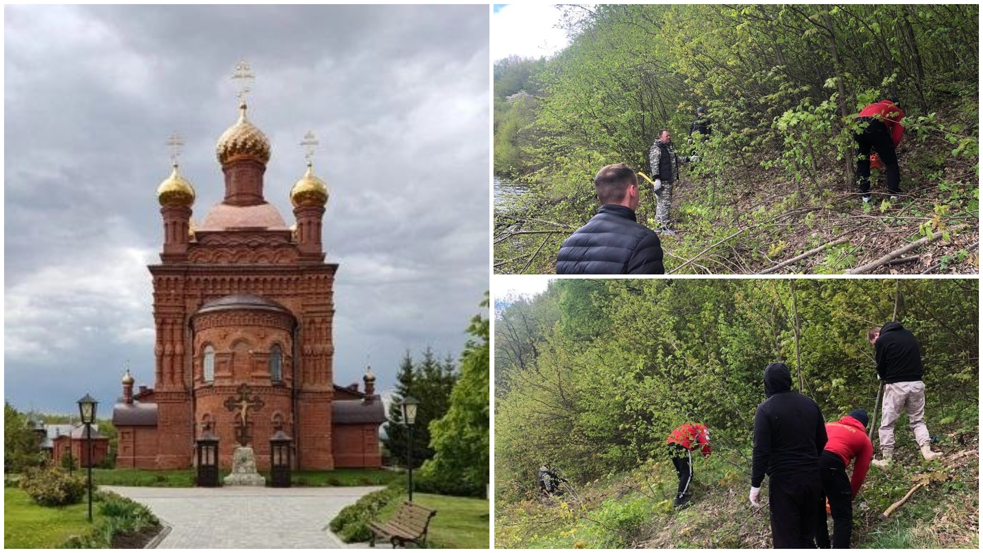 Полицейские навели порядок вокруг Михайло-Архангельского монастыря