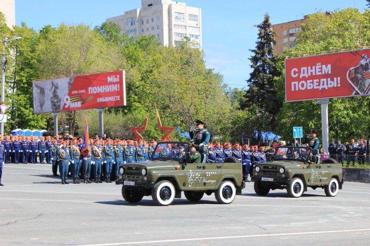 Финальная репетиция парада пройдёт 7 мая в Ульяновске: какие улицы перекроют