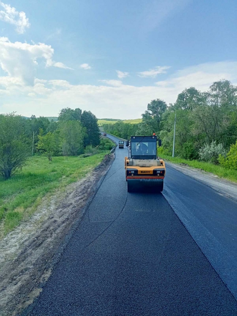 В Ульяновской области завершается ремонт на автодороге Большие Ключищи – Сенгилей, ведущей к нацпарку «Сенгилеевские горы»