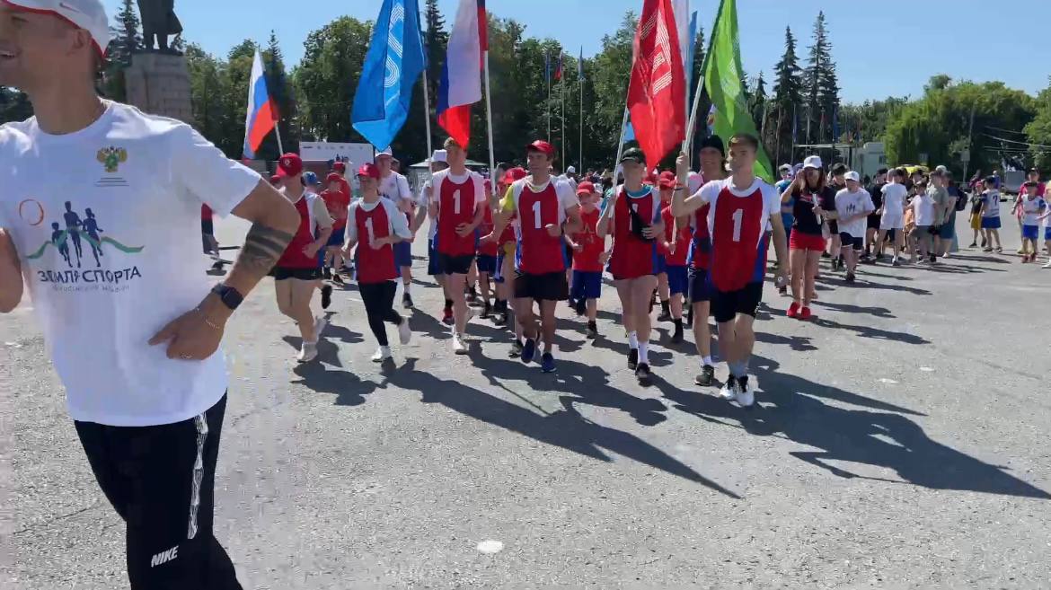 Ульяновцы присоединились к Всероссийскому марафону «Земля спорта»
