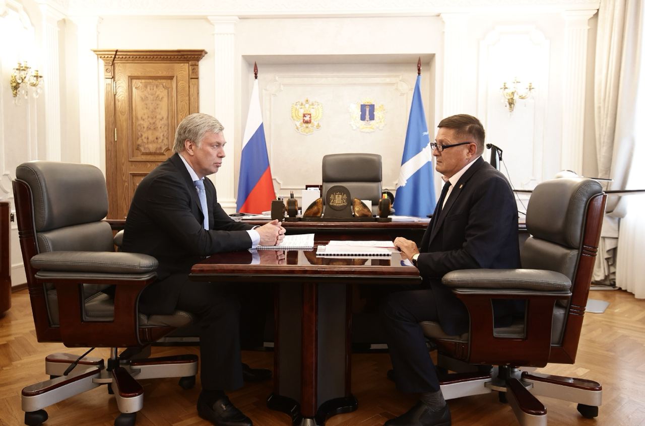 Русских обсудил с новым главой администрации Цильнинского района наследие Мулянова