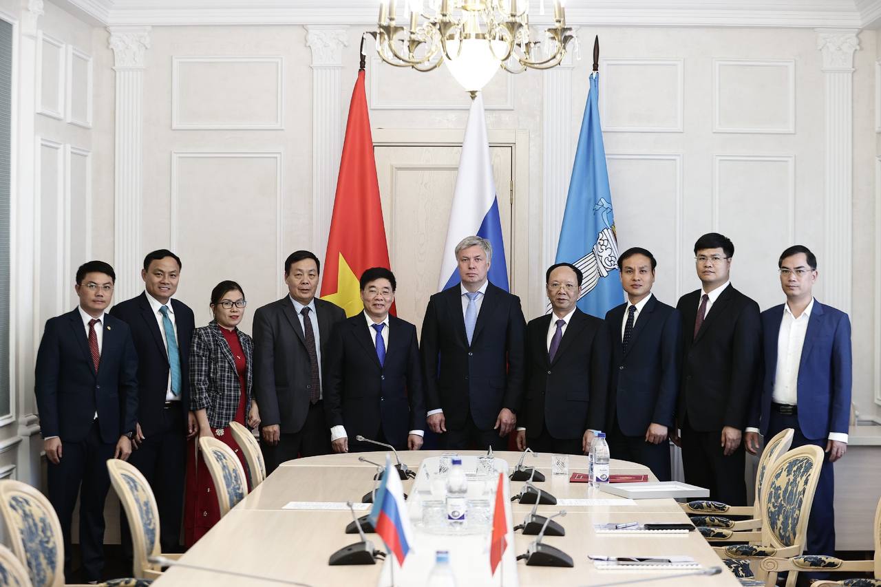 Губернатор Русских поставил задачу нарастить экспорт товаров во Вьетнам