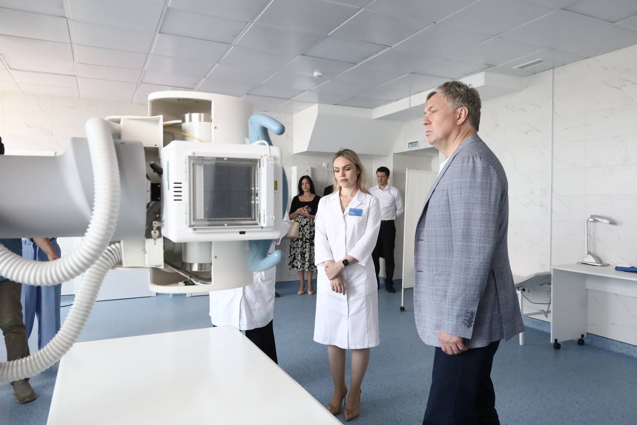 Новый цифровой рентген-аппарат появился в ульяновской поликлинике №1