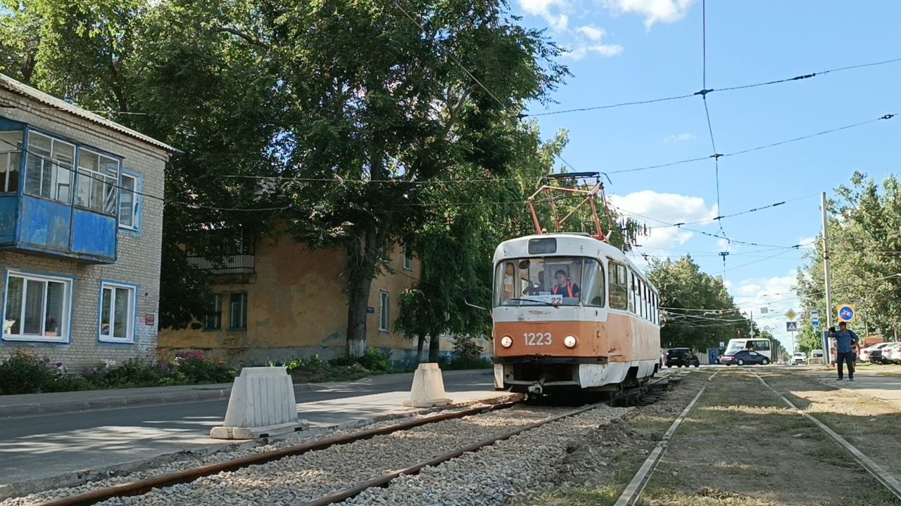 Пассажирку ульяновского трамвая №22 увезли на скорой помощи