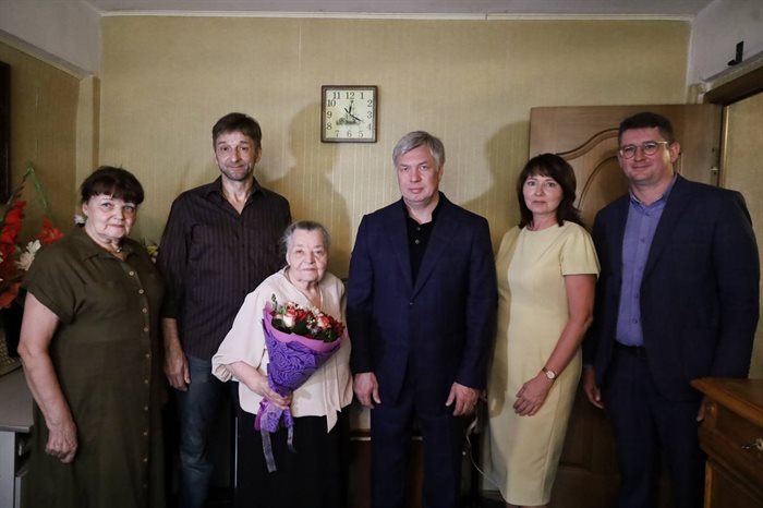 Труженица тыла из Ульяновска отметила 100-летний юбилей