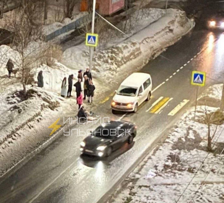 За день в Ульяновске сбили двух девушек на пешеходных переходах