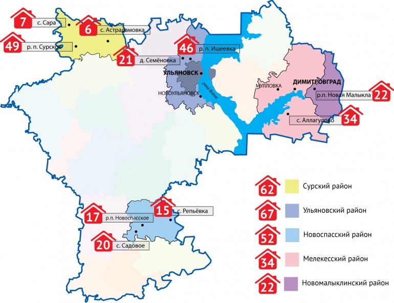 Карта осадков новоспасское