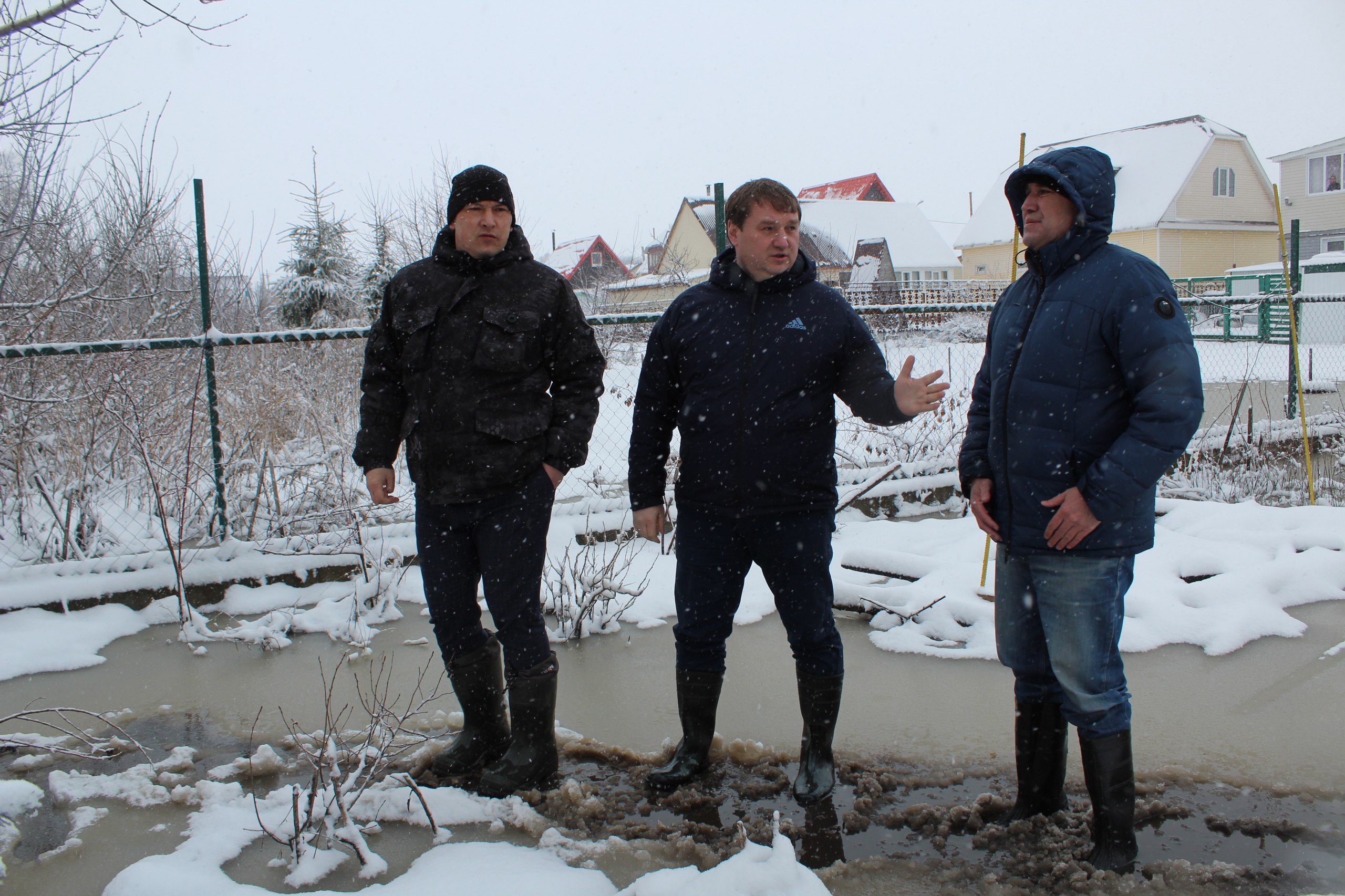 В мэрии рассказали о паводковой обстановке: вода затопила два дома в  Луговом / Новостной портал Ульяновска / 73online.ru