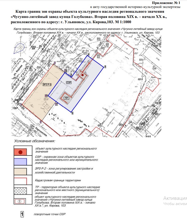 План застройки индустриального района